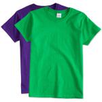 Gildans
    6.1 oz. 100% pre-shrunk cotton; Sports Grey, Heather and Safety colors are poly/cotton blend
    Taped neck and shoulders for comfort
    Feminine cut throughout
    Durable reinforced seams
    Unisex option is the Gildan Ultra Cotton T-shirt

Sizes & Fit

XS-3XL. Generous fit