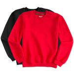 Gildan Sweat shirt
    8.5 oz. All colors are a premium ringspun poly/cotton blend
    Tagless neck label
    Spandex-ribbed cuffs and waistband for comfort
    Contrast dark grey twill neck tape

Sizes & Fit

S-3XL. Generous fit 